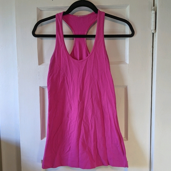 Pink Lululemon Racer Tank - Picture 1 of 3